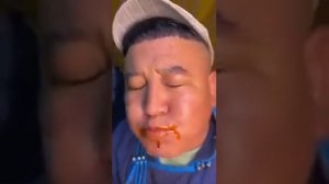 Традиционно монголы едят мясо каждый день!  #еда #кулинария #Монголия