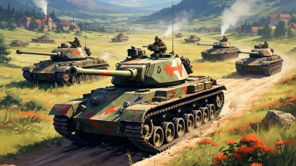 Играем в Tanks Blitz #29 смотреть онлайн