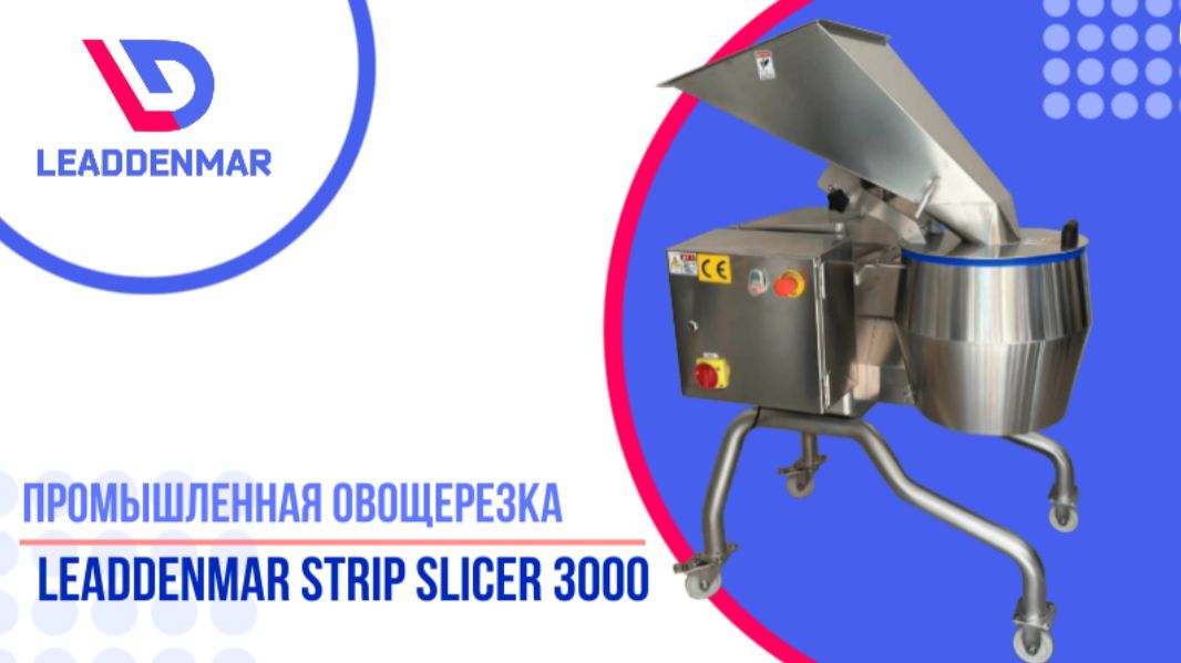 Машина для нарезки моркови по-корейски Leaddenmar Strip Slicer 3000 | Промышленная овощерезка смотреть онлайн