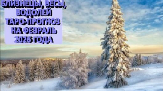 БЛИЗНЕЦЫ, ВЕСЫ, ВОДОЛЕЙ ТАРО-ПРОГНОЗ НА ФЕВРАЛЬ 2026 ГОДА смотреть онлайн