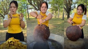 Рецепт приготовления хрустящего джекфрута. Кухня Азии