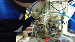 Ремонт элктро-пневматического унитаза.