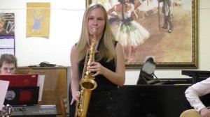 Gimmy McHugh  “I Can tGive  You Anything But Love”, Мария Головченко. Саксофон.