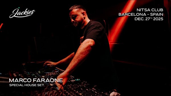 Marco Faraone - Live @ JACKIES x NITSA Club Barcelona [27.12.2025]
