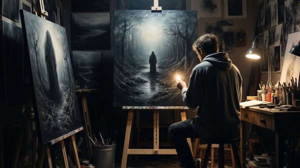 FireSeriF - Художник-демонолог (Фотография с натуры, ч.1)