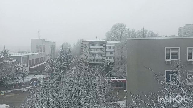 В КРЫМУ СНОВА ЗИМА.ЗАМЕТАЕТ.15 января. смотреть онлайн