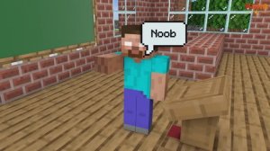 Веселый класс Херобрина Часть 1 (анимация Minecraft)