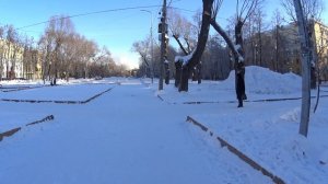 прогулка по скверу