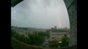 Красноярск 20.06.2021 Таймлапс 4K (4000*3000) Krasnoyarsk Siberia Timelapse