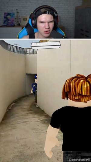 Бекон Паркурит в Реальной Жизни!😳🔥 (Roblox) #shorts #шортс #roblox #роблокс #бекон #прикол #мем