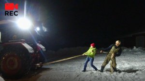 Экстремальный зимний день на ферме ☀️ -20° и я управляюсь с фермой в одиночку