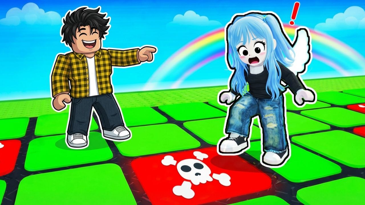 НЕ НАСТУПАЙ НА НЕВИДИМУЮ МИНУ С НАЙСИК БРО В РОБЛОКС ! ЧЕЛЛЕНДЖ НА ВЫЖИВАНИЕ ROBLOX МИФФИ смотреть онлайн