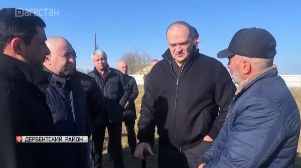 Cергей Меликов сегодня посетил Дербент и Дербентский район