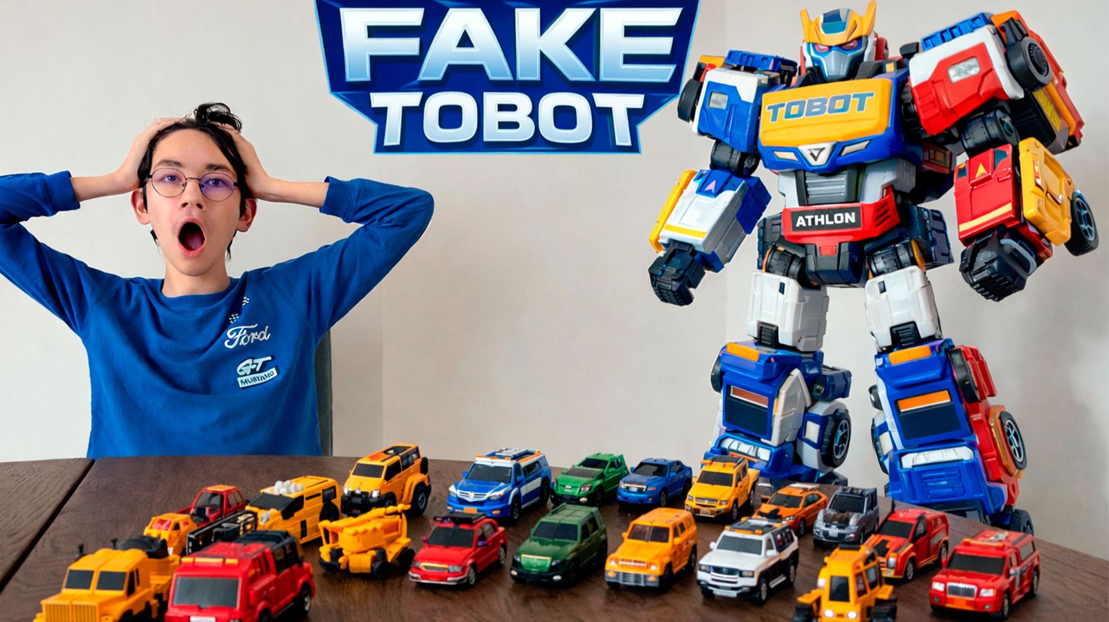 Тобот Трансформер Атлон 4 - фейк. Трансформируем Магма 6, Тритан и Кватран - челлендж. смотреть онлайн