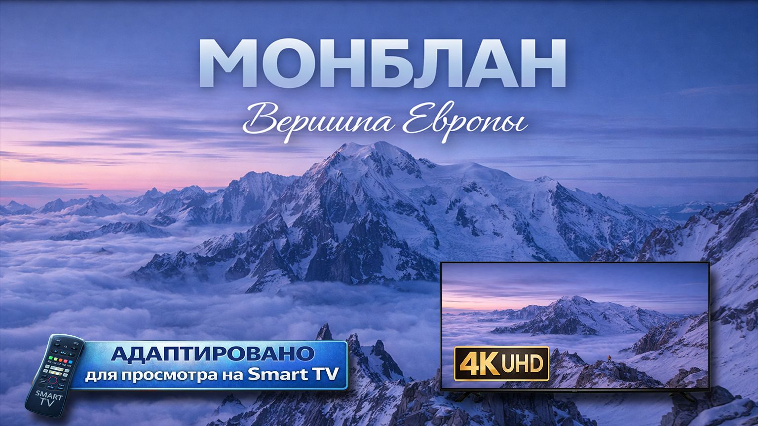 МонБлан | Видео в 4К (UHD) смотреть онлайн
