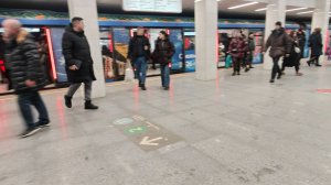 На каких линиях московского метро ходят новогодние русичи?