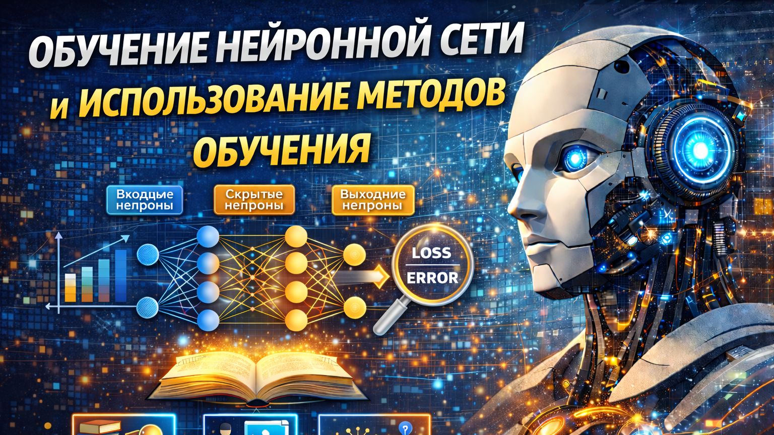 Обучение нейронной сети и использование методов обучения смотреть онлайн