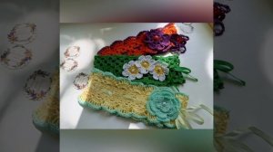 🌼☘️Яркие летние повязки  на голову, ручной работы, для девочек 🌼☘️