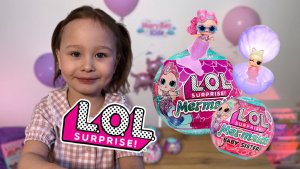 Распаковка ЛОЛ русалок - куклы LoL surprise 💖