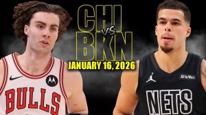 17.01.2026 | ОБЗОР МАТЧА | Бруклин Нетс - Чикаго Буллз | Highlights