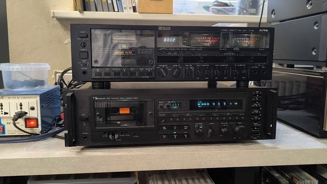 alpine al-85 vs nakamichi 680, PF смотреть онлайн