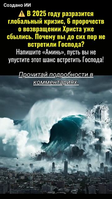 6 пророчеств о возвращении Христа уже сбылись. Почему вы до сих пор не встретили Господа? смотреть онлайн