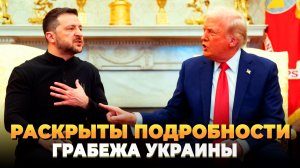 Раскрыты подробности грабежа Украины