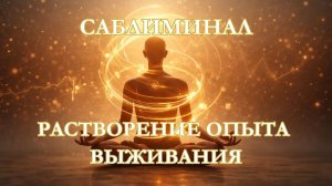 Саблиминал: Растворение опыта выживания