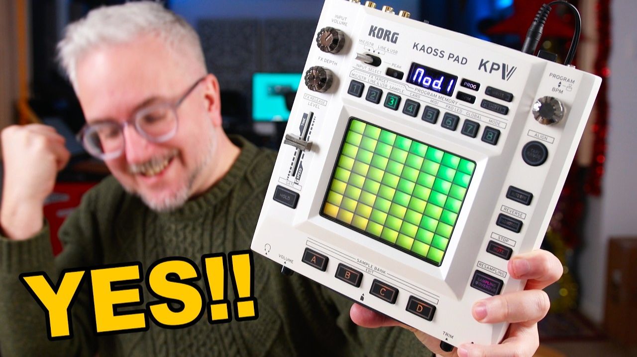 Korg Kaoss Pad KPV: First Look
