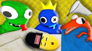 СТРАШНЫЙ СОН ПРО РАДУЖНЫЕ ДРУЗЬЯ В ГАРРИС МОД! НУБАСТЕР