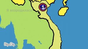 История Вьетнама на карте