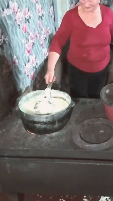 Как готовится Мамалыга в Грузии