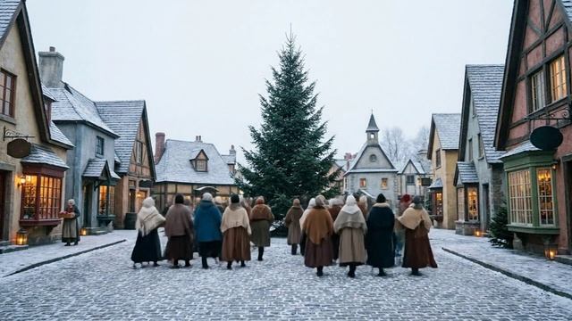 ель на площади