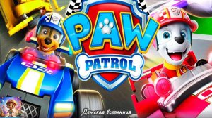 ЩЕНЯЧИЙ ПАТРУЛЬ / СУПЕРГОНЩИКИ ЩЕНКИ НА ТРАССЕ / ГОНКИ НА СКОРОСТНЫХ МАШИНКАХ / ДЕТСКАЯ ВСЕЛЕННАЯ