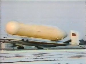 Космонавтика. Буран. Транспортировка и установка Изделия 5С(Энергия) на УКСС