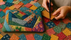 Удивительно простой и красивый способ превратить обрезки в нечто полезное. Идея для творчества