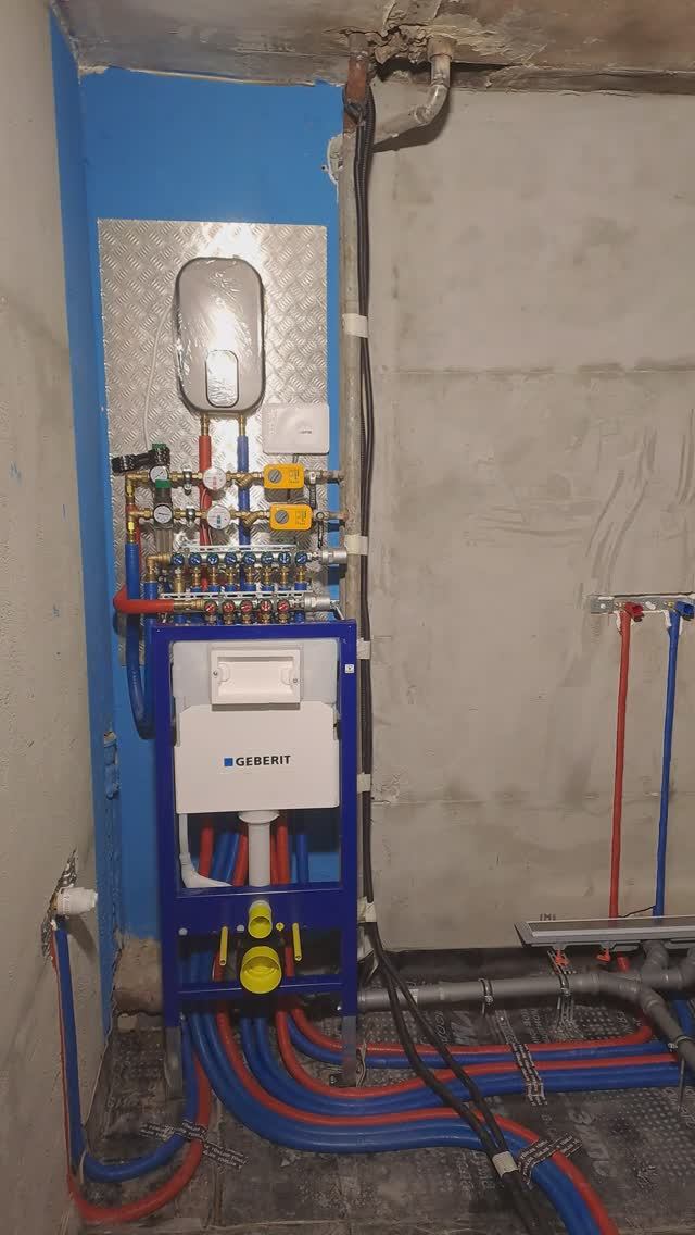 Классный санузел в вторичке Москвы