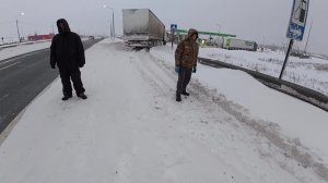 Снежный плен на сутки.