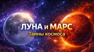ЛУНА И МАРС 🪐 | Тайны космоса для детей