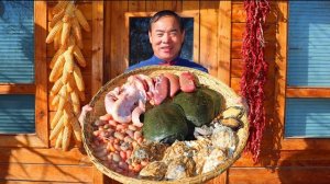 Тушеные бычьи яички и пе#ис с черепахой и морским ушком! Кухня Китая