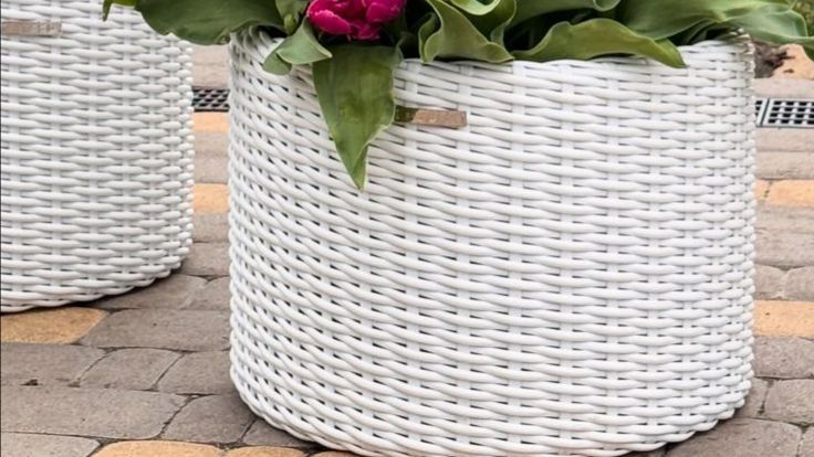 Как сделать каркас для кашпо в форме таблетки или кадушки? #ротанг #кашпо #кашпоизротанга #емкость смотреть онлайн