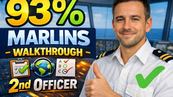 Marlins Test 2nd Officer 93%