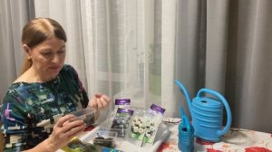 Посев эустомы в январе.