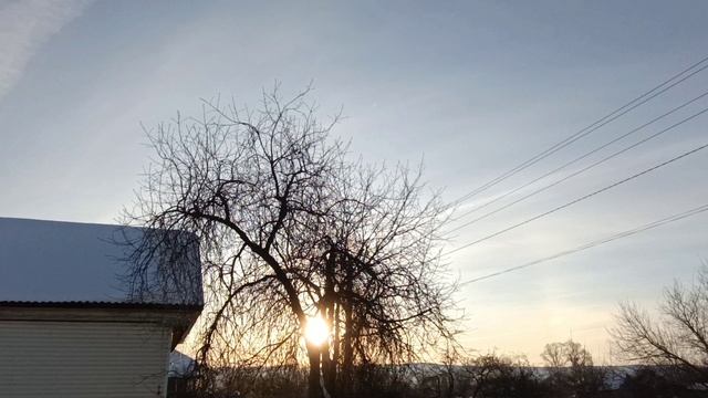 Утро в деревне