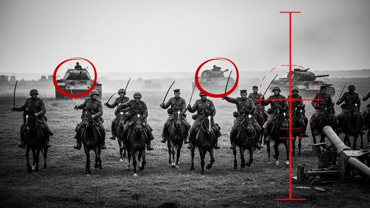 ГИТЛЕР СМЕЯЛСЯ： «Они Идут С Шашками На Танки？!» Но Через Час Его Элитная Дивизия Была Унич смотреть онлайн