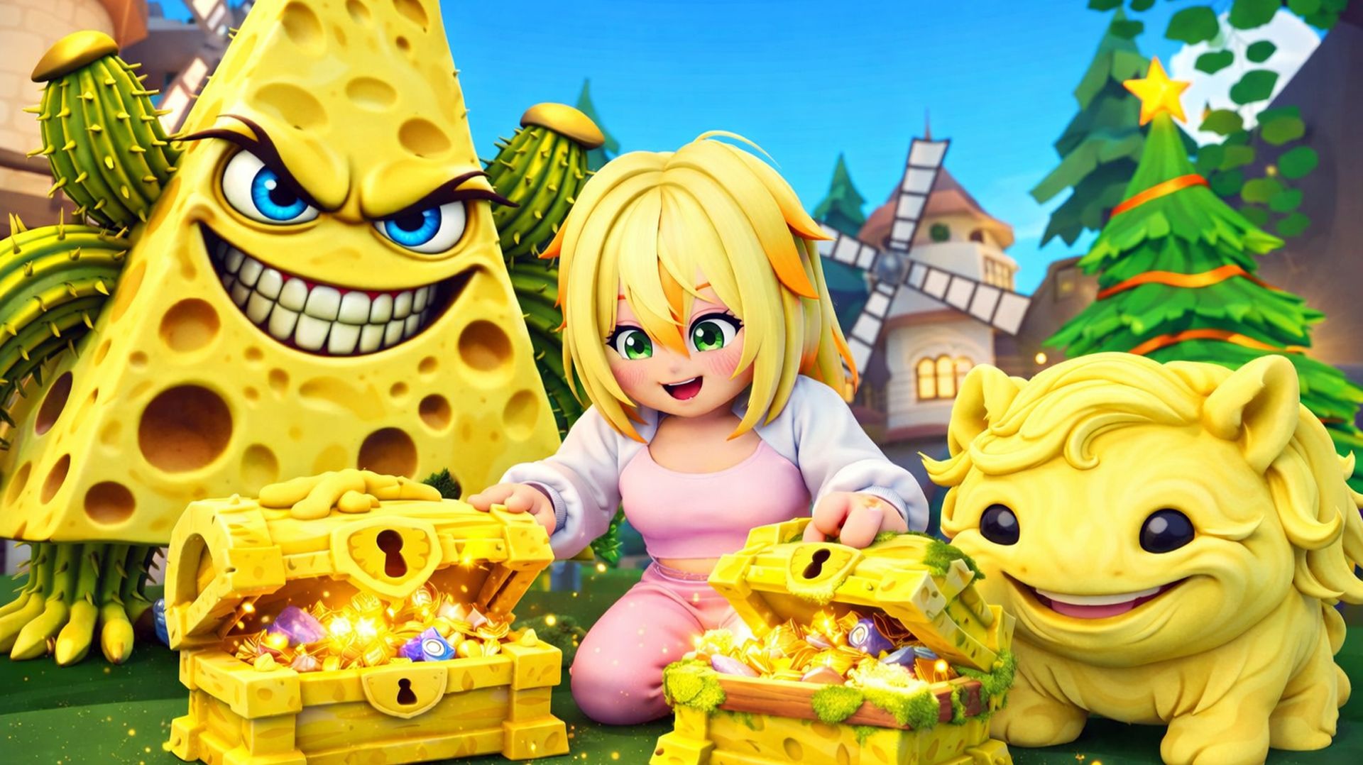 СЫРНЫЕ Брейнроты ЙОНИ ПОНИ и Кактус ФОРМАДЖИО в Brainrot Evolution Roblox | БлокиТоки смотреть онлайн