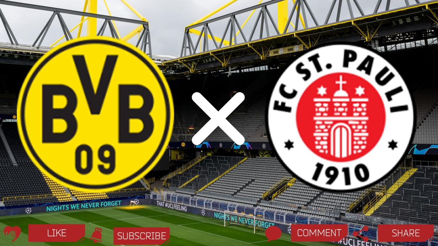 Боруссия Дортмунд - Санкт-Паули смотреть онлайн