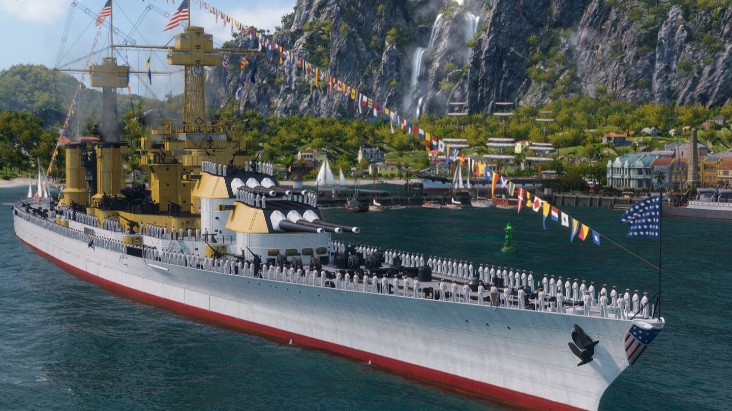 Мир кораблей! Обновление 26.1! Линкор PRESIDENT штурмует рейтинговые бои! смотреть онлайн