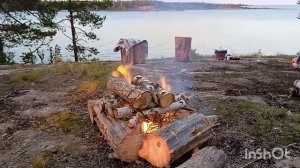 Сентябрь 2023 . Открытая Ладога на байдарке Хатанга 1 спорт