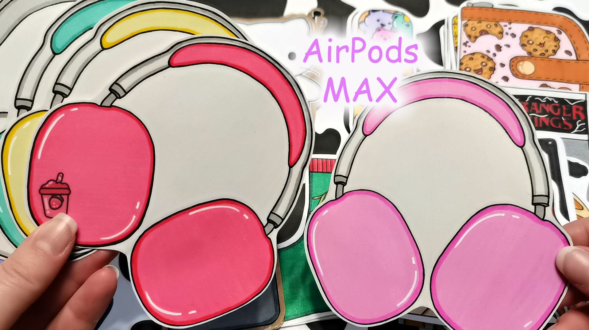 AirPods MAX🎧Чехлы😉Бумажные сюрпризы🎁Распаковка😻